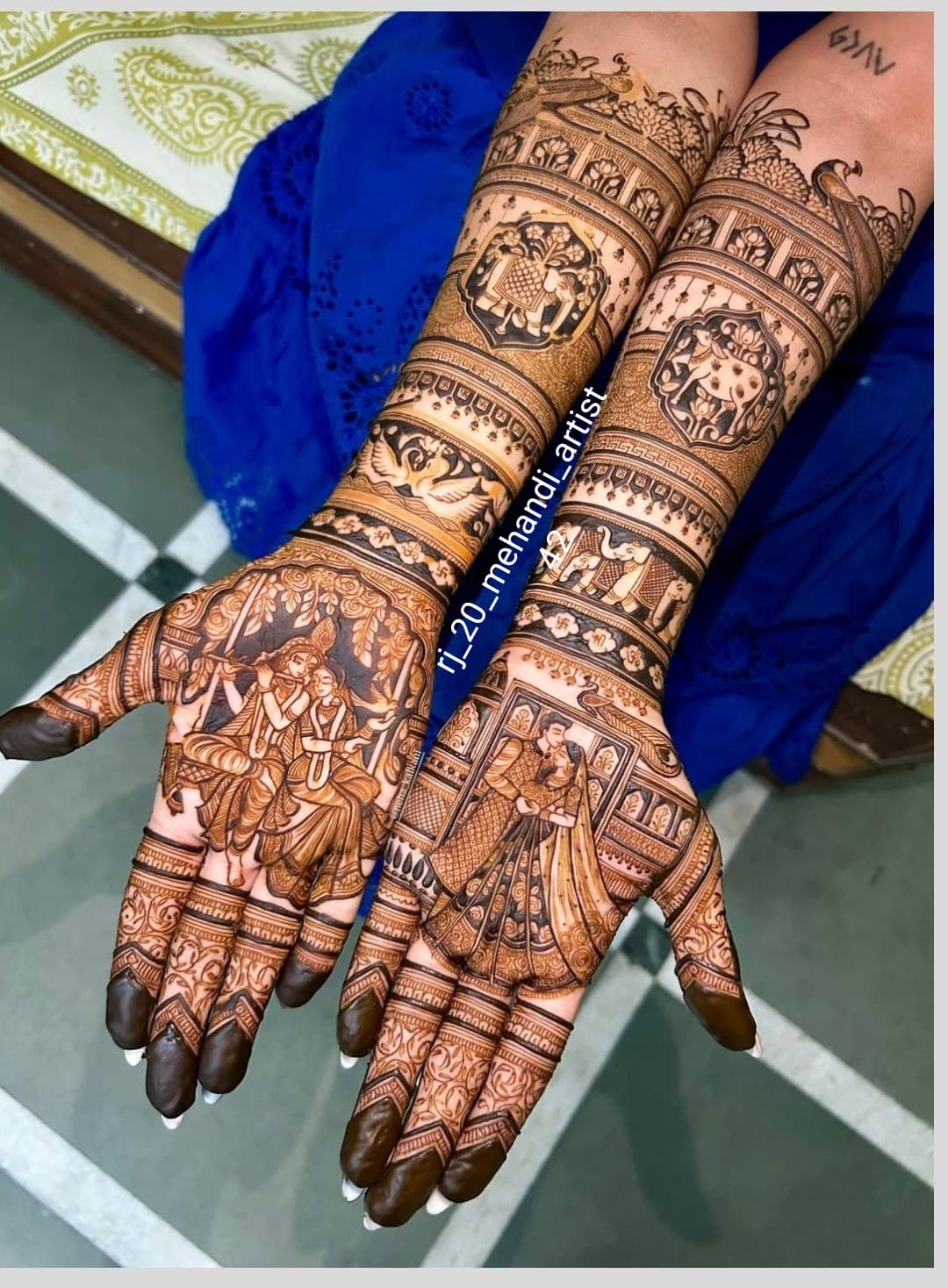 bridal mehandi Mehndi Design by RJ 20 Mehandi Artist in Kota