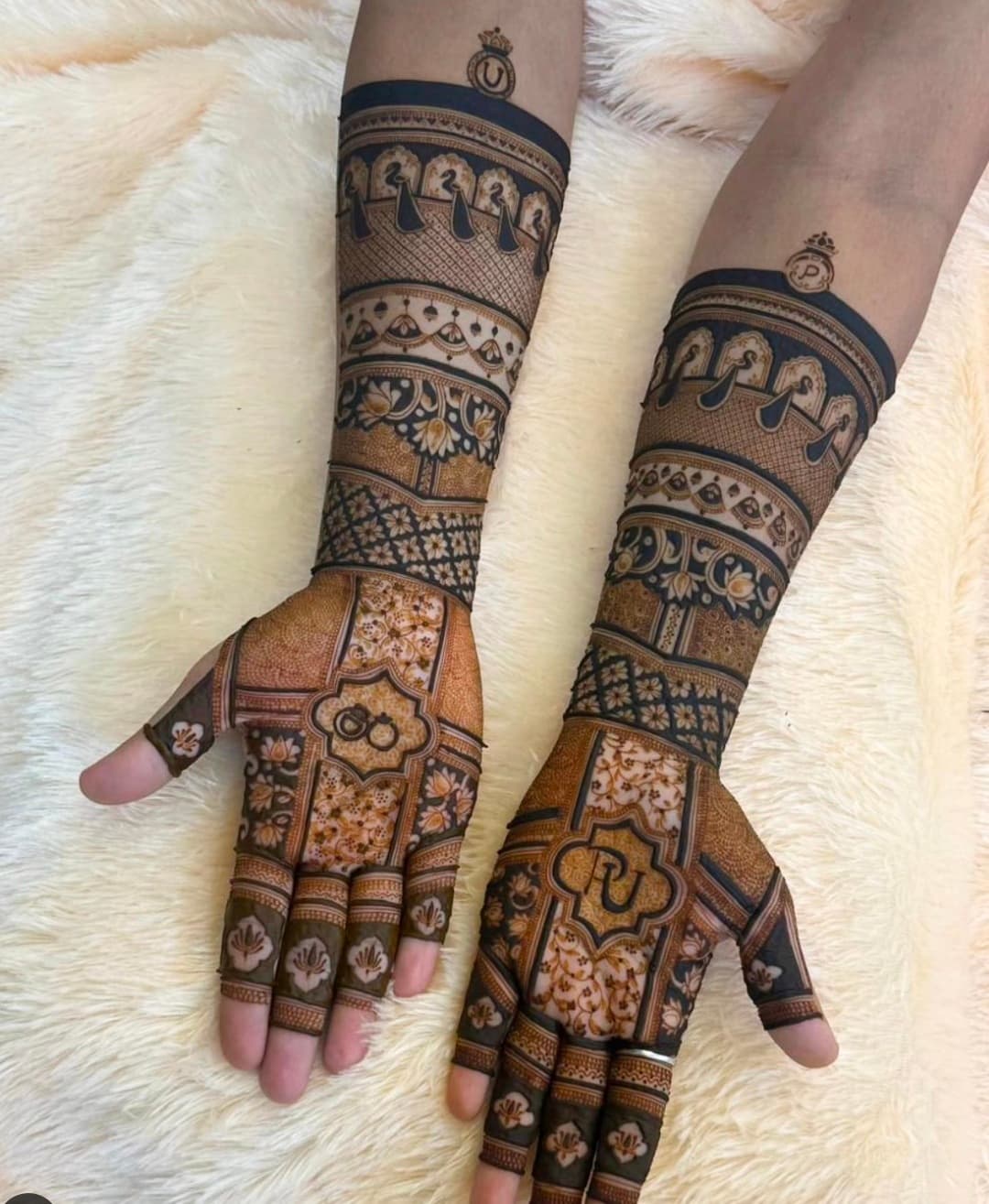 Engagement Mehndi Design 3