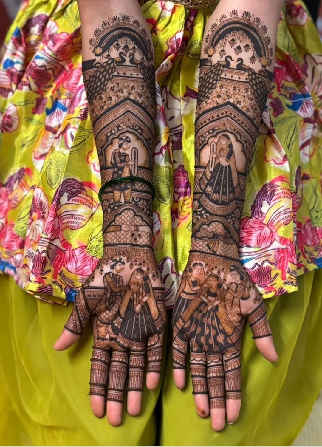 Bridal Mehndi Design by RJ 20 Mehandi Artist in Kota